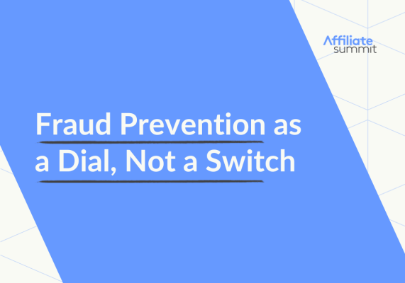 Fraud Prevention as a Dial, Not a Switch